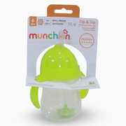Munchkin Any Angle™ Click Lock Weighted Straw Trainer Cup  7 oz – Green