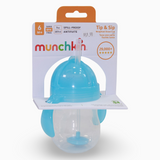 Munchkin Any Angle™ Click Lock Weighted Straw Trainer Cup 7 oz - Blue 6 months +