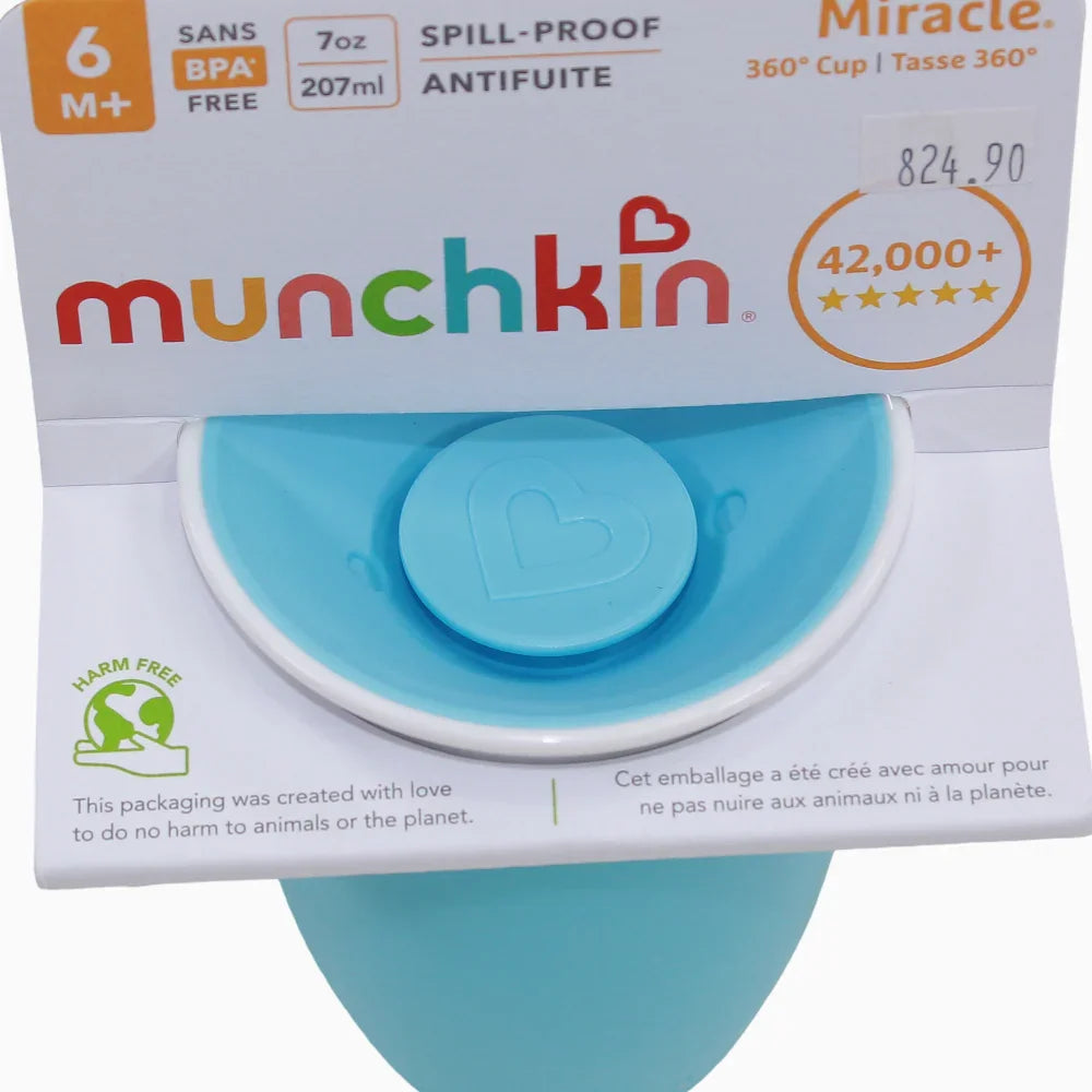 Munchkin Miracle® 360° Trainer Cup 7 oz – Blue