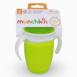 Munchkin Miracle® 360° Trainer Cup 7 oz - Green 6 months +