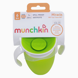 Munchkin Miracle® 360° Trainer Cup 7 oz - Green 6 months +