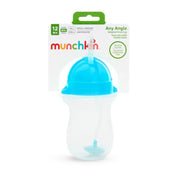Munchkin Any Angle™ Click Lock Weighted Straw Trainer Cup 296ml - Blue (12m+)