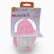 Munchkin Any Angle™ Click Lock Weighted Straw Trainer Cup 7 oz - Pink