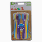 Munchkin ColorReveal™ Color Changing Toddler Forks & Spoons – Pack of 6 – 12 Months+