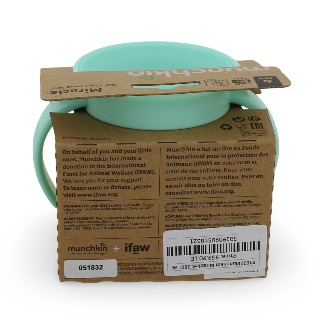 Munchkin Miracle 360° Wild Love Trainer Sippy Cup +6m – Koala Design
