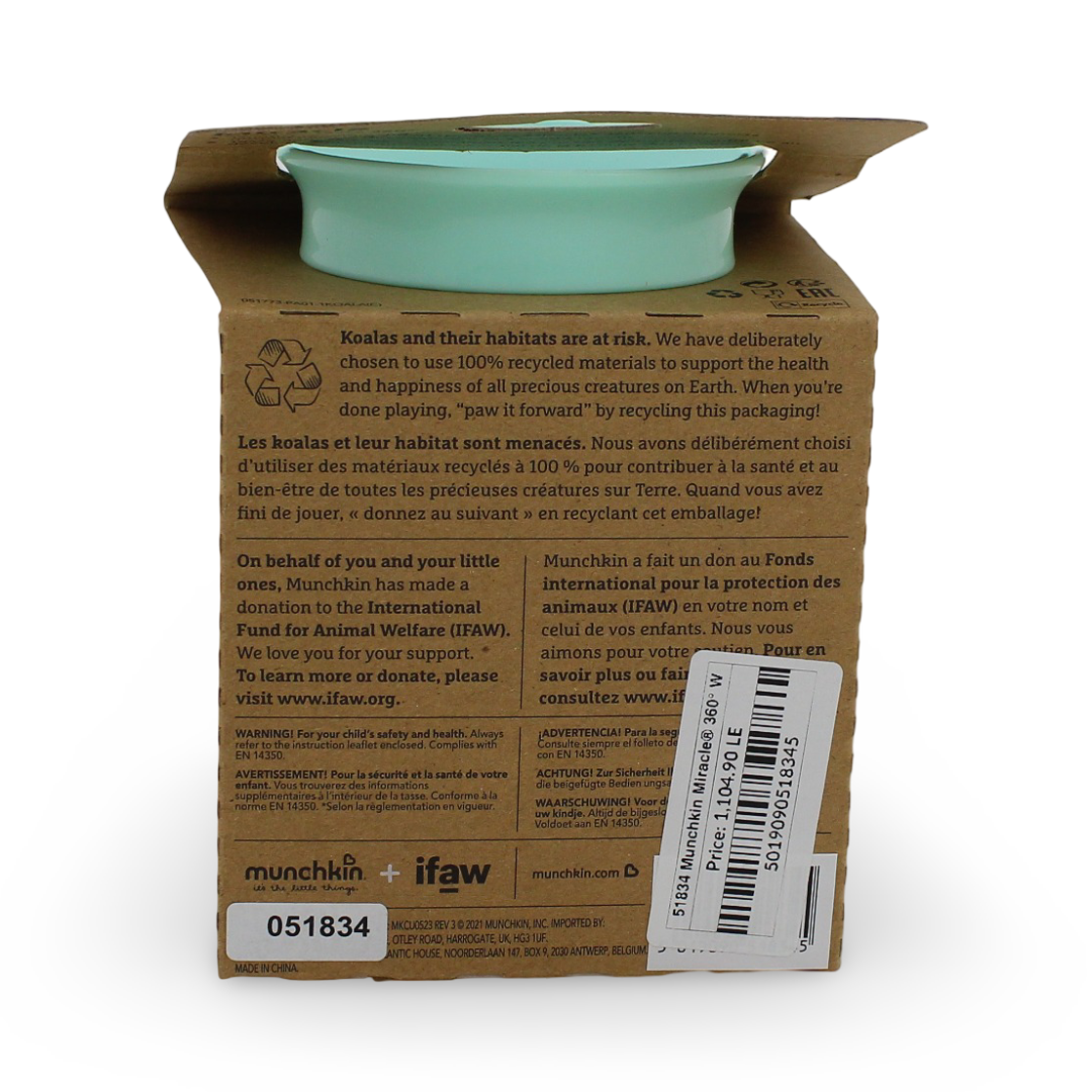 Munchkin Miracle 360° WildLove Sippy Cup +12m – Koala