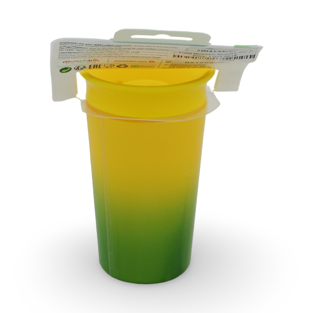 Munchkin Miracle 360° Color Changing Sippy Cup 266 ml +12m – Yellow
