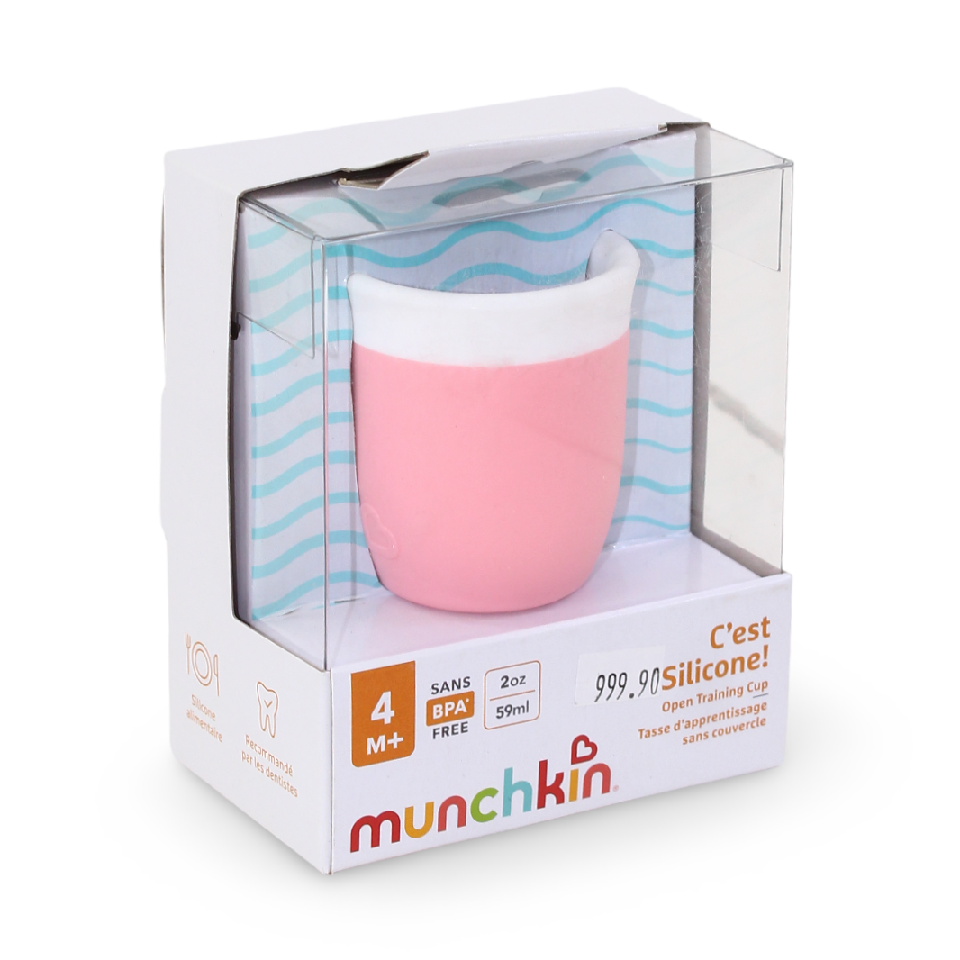 Munchkin C'est Silicone! Open Training Cup 4m+ - Assortments