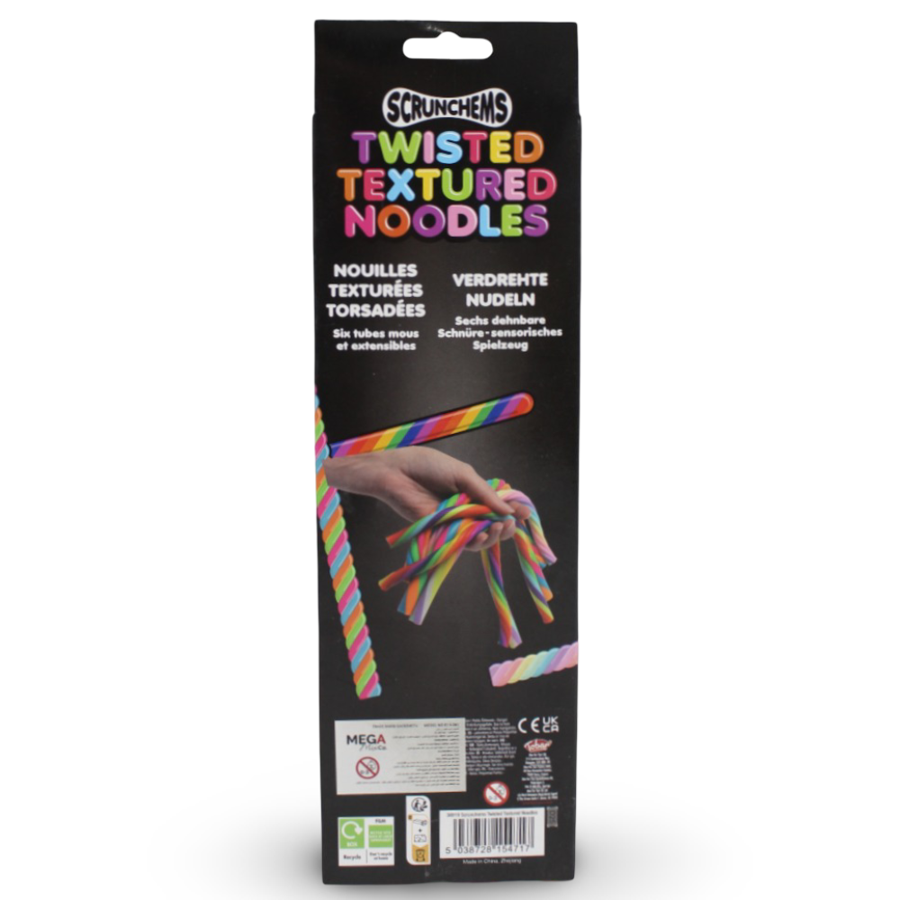 Scrunchems Twisted Textured Noodles – (6 Pieces)