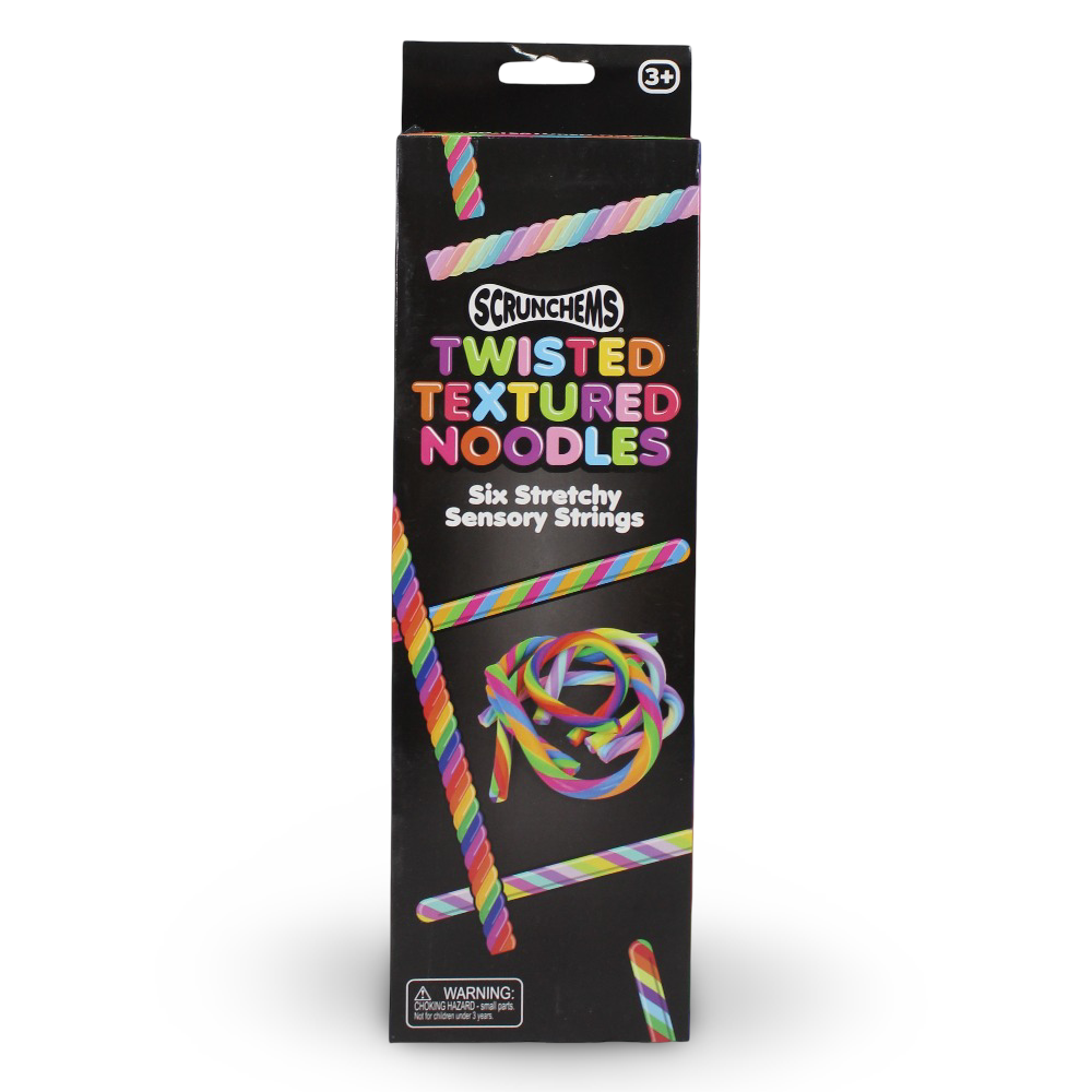 Scrunchems Twisted Textured Noodles – (6 Pieces)