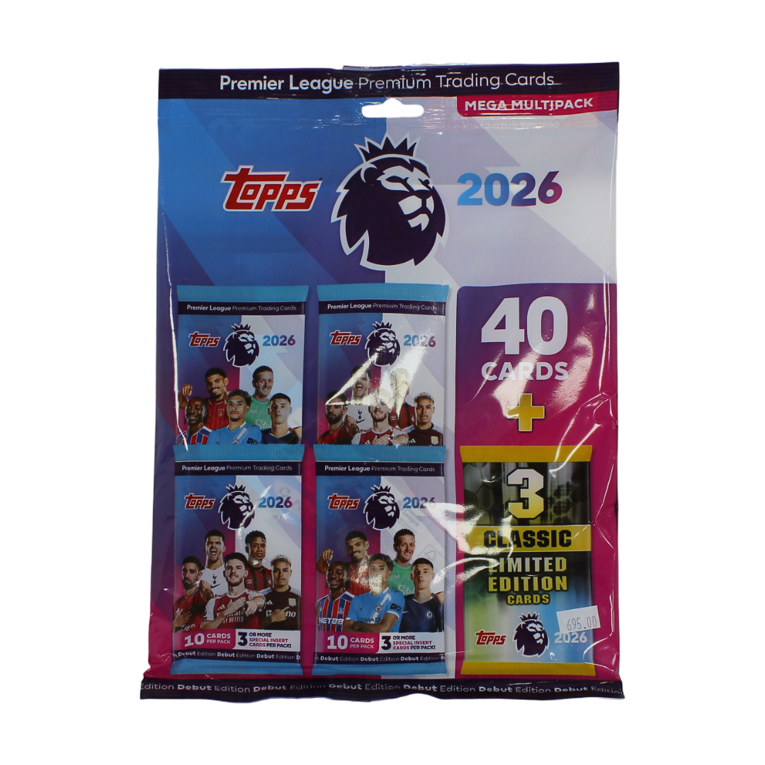 Topps Premier League 2026 – Mega Multi Pack