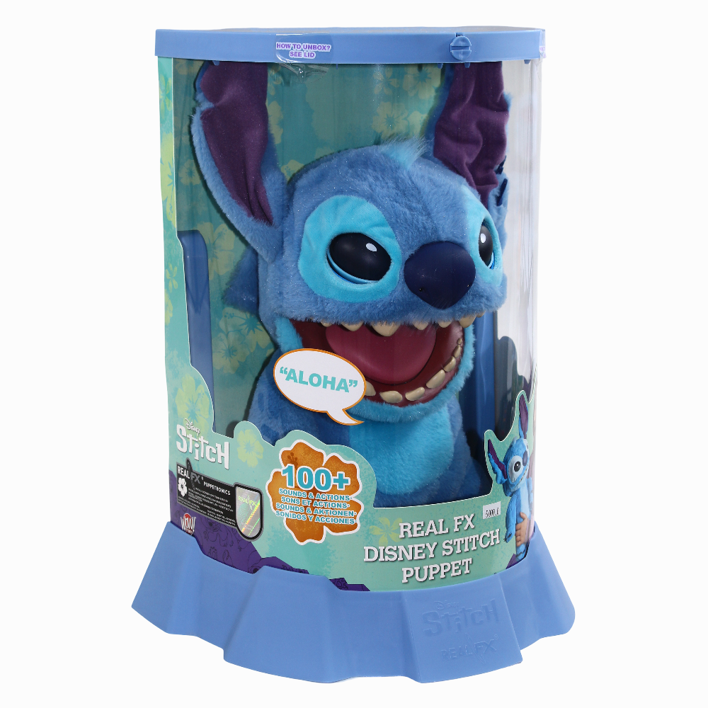 Stitch Real FX Interactive Plus Figure