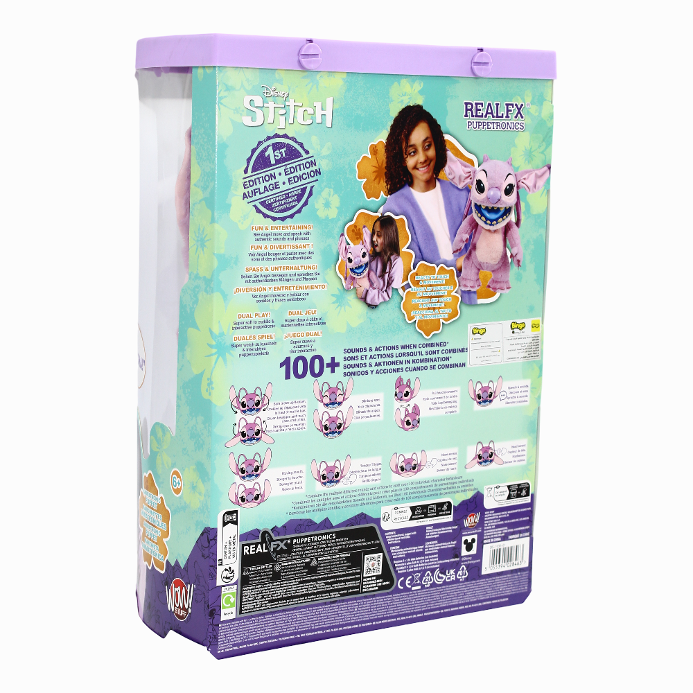 Lilo & Stitch Angel Interactive Plush Real FX