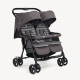 Joie Aire Twin Stroller - Lightweight Double Stroller Dark Pewter