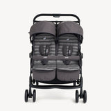 Joie Aire Twin Stroller - Lightweight Double Stroller Dark Pewter