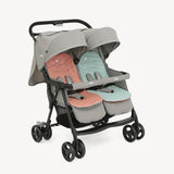 Joie Aire Twin Stroller - Lightweight Double Stroller Nectar & Mineral