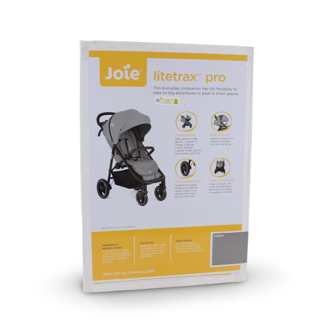 Joie Litetrax Pro Stroller – Pebble