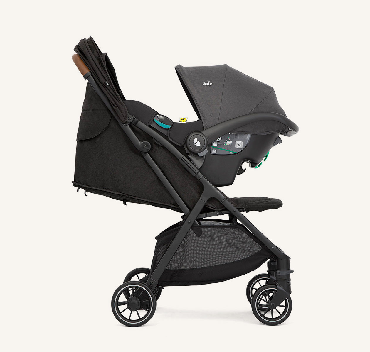 Pact Pro Lightweight Compact Stroller in Shale