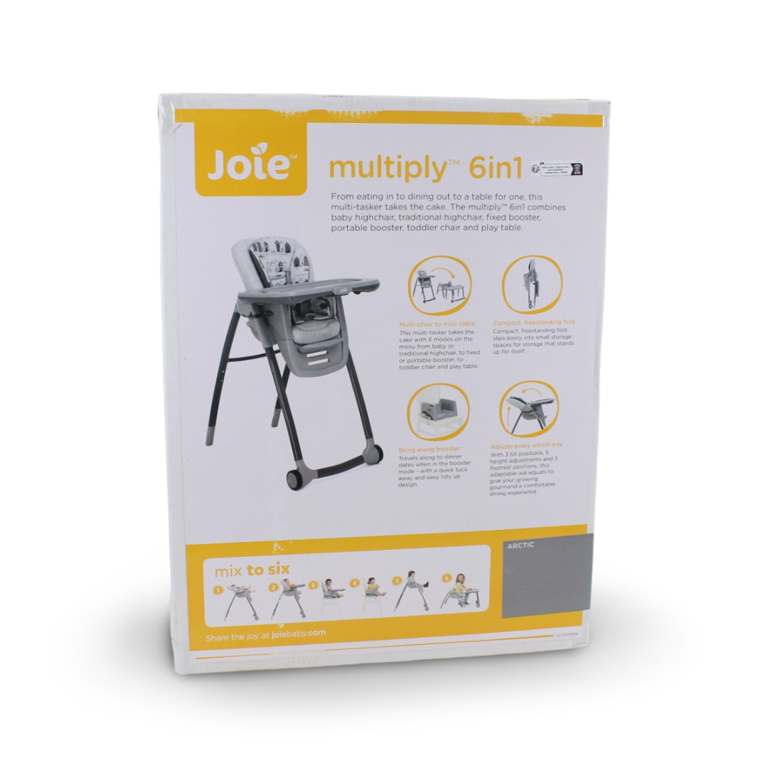 كرسي الطعام العالي Joie Multiply 6in1 – أرتيك