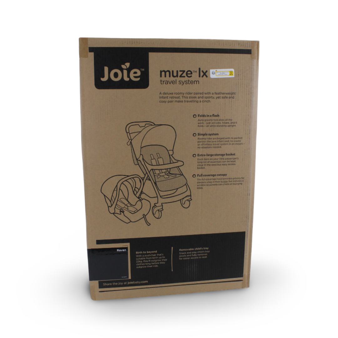 Joie Muze LX Travel System – Raven
