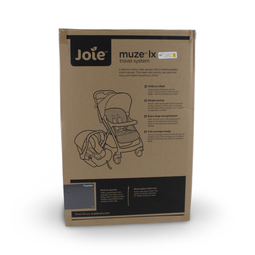 Joie Muze LX Travel System – Thunder