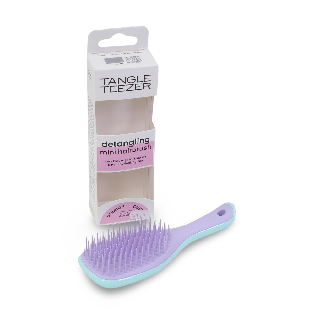 Tangle Teezer Mini Detangling Hairbrush - Purple