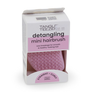 Tangle Teezer Original Thick & Curly Detangling Mini Hairbrush - Pink