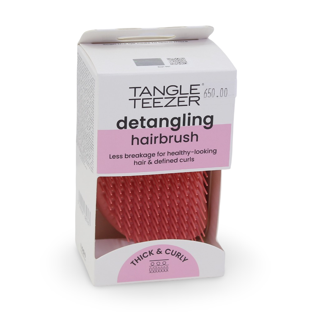 Tangle Teezer Original Thick & Curly Detangling Hairbrush - Orange - Clothing