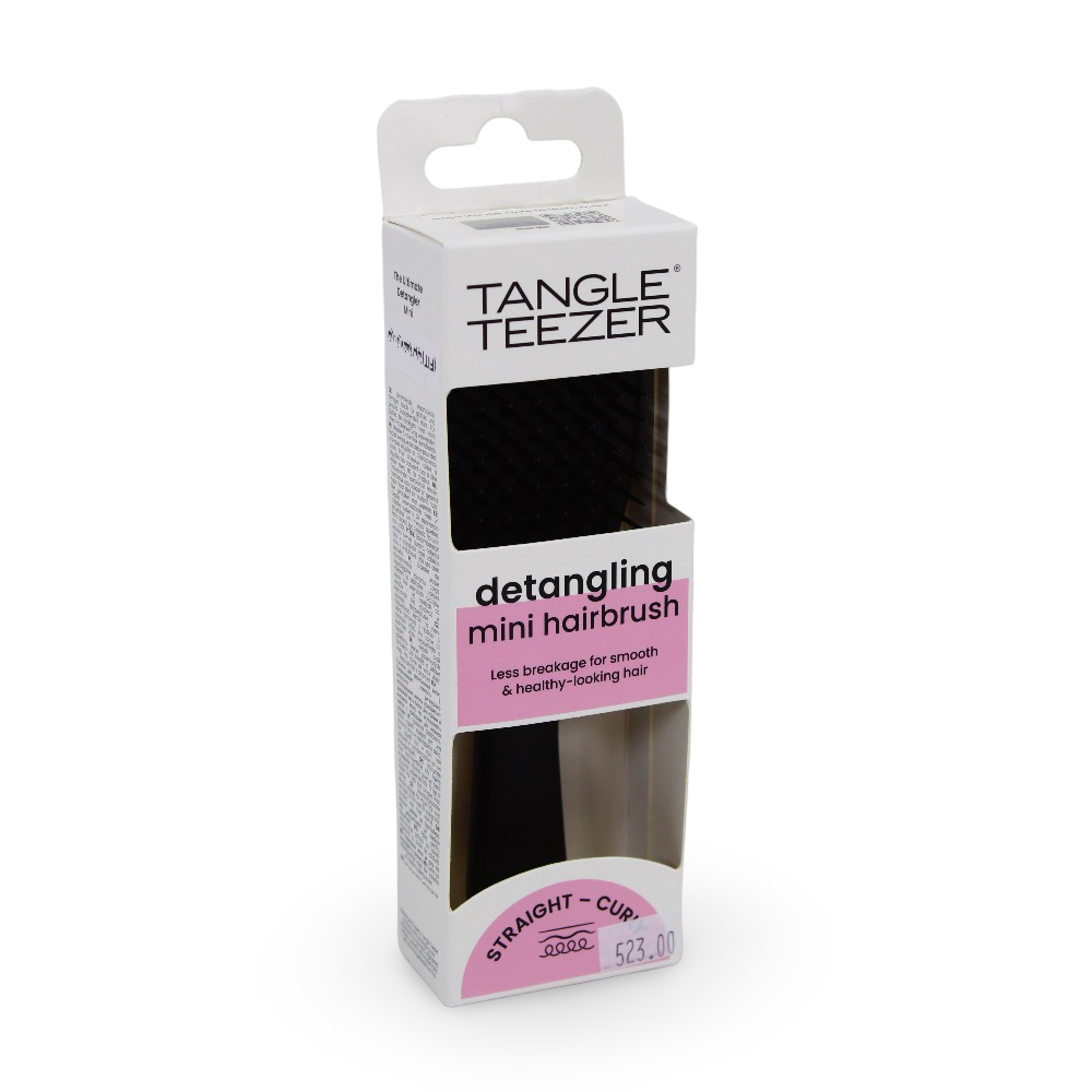 Tangle Teezer Mini Detangling Hairbrush – Black