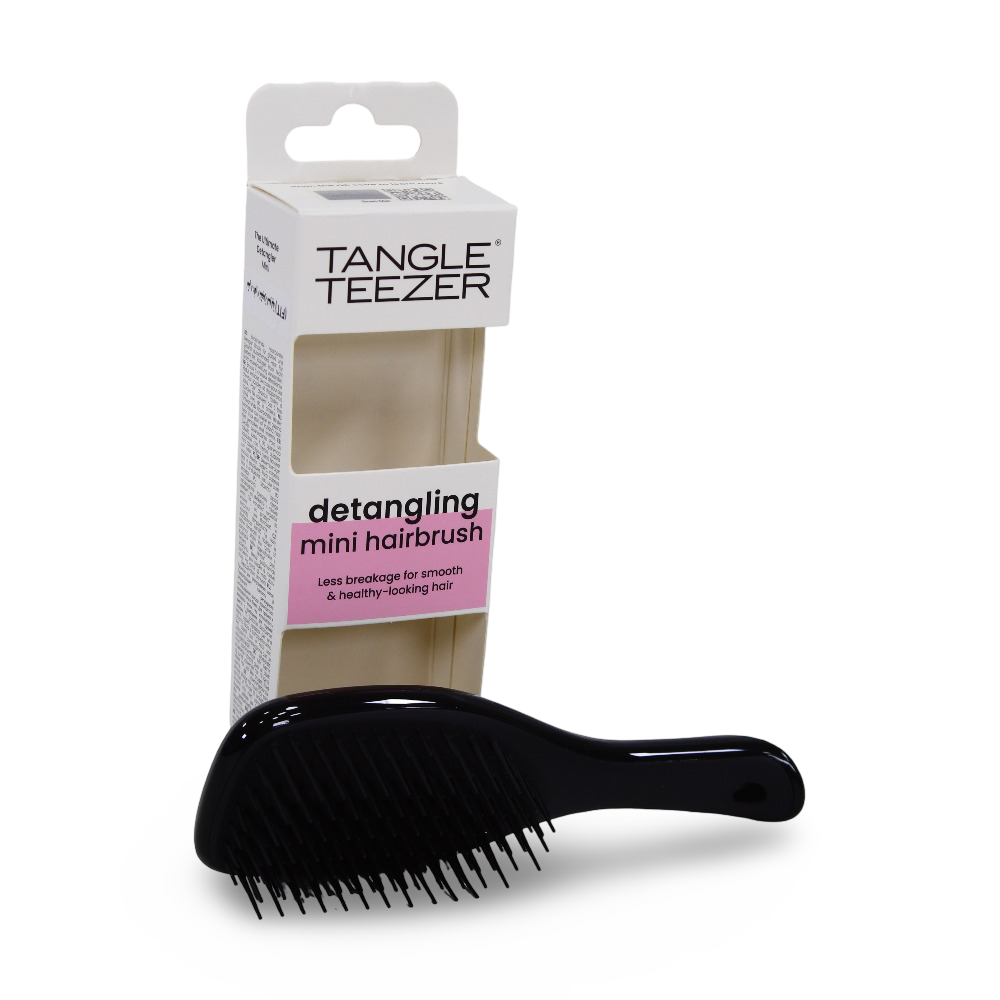 Tangle Teezer Mini Detangling Hairbrush – Black