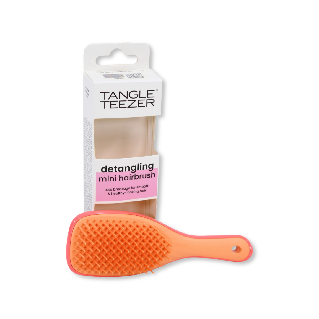 Tangle Teezer Light Coral Mini Hair Brush - Clothing