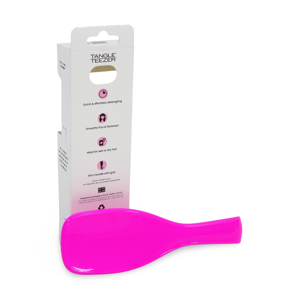 The Ultimate Detangler Runway Pink Hair Brush