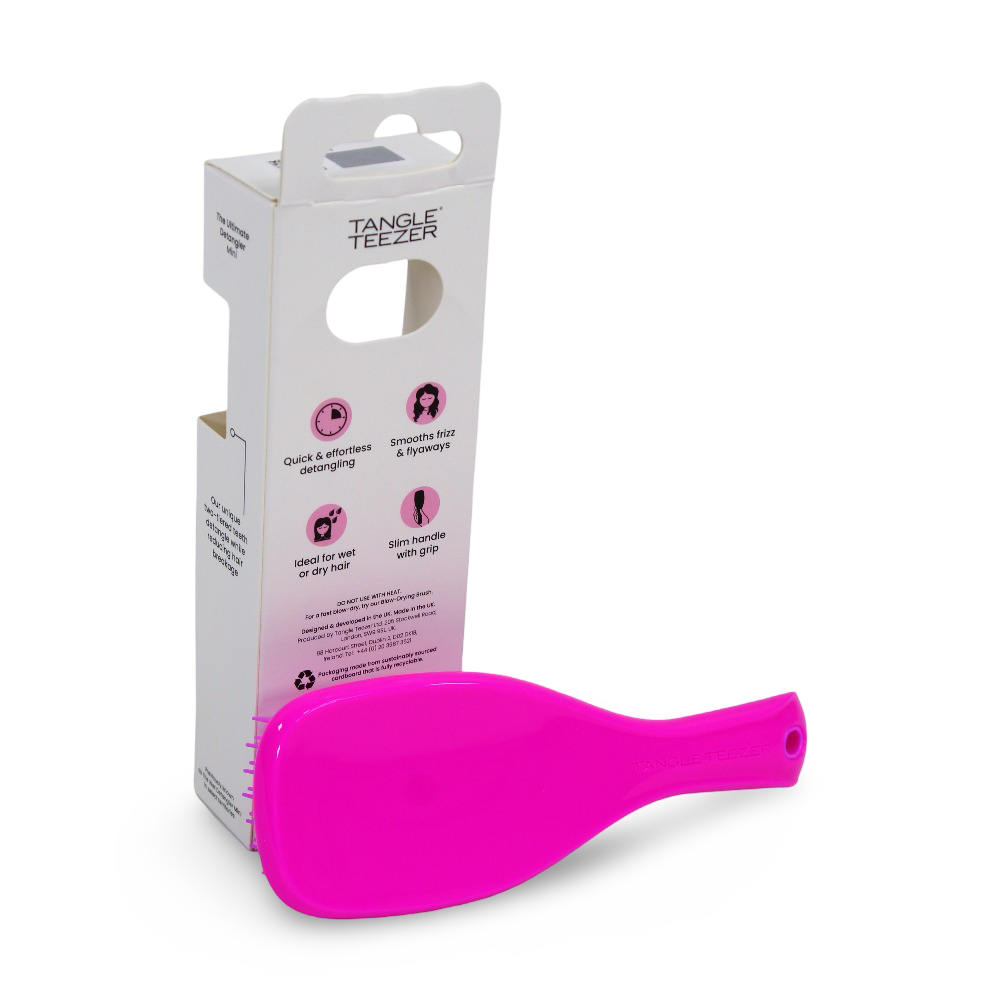 Tangle Teezer Runway Pink Mini Detangler Hair Brush