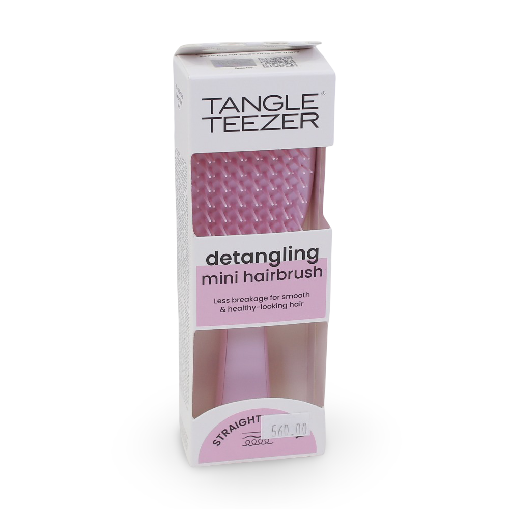 Tangle Teezer Mini Ultimate Detangler Hairbrush - Pink