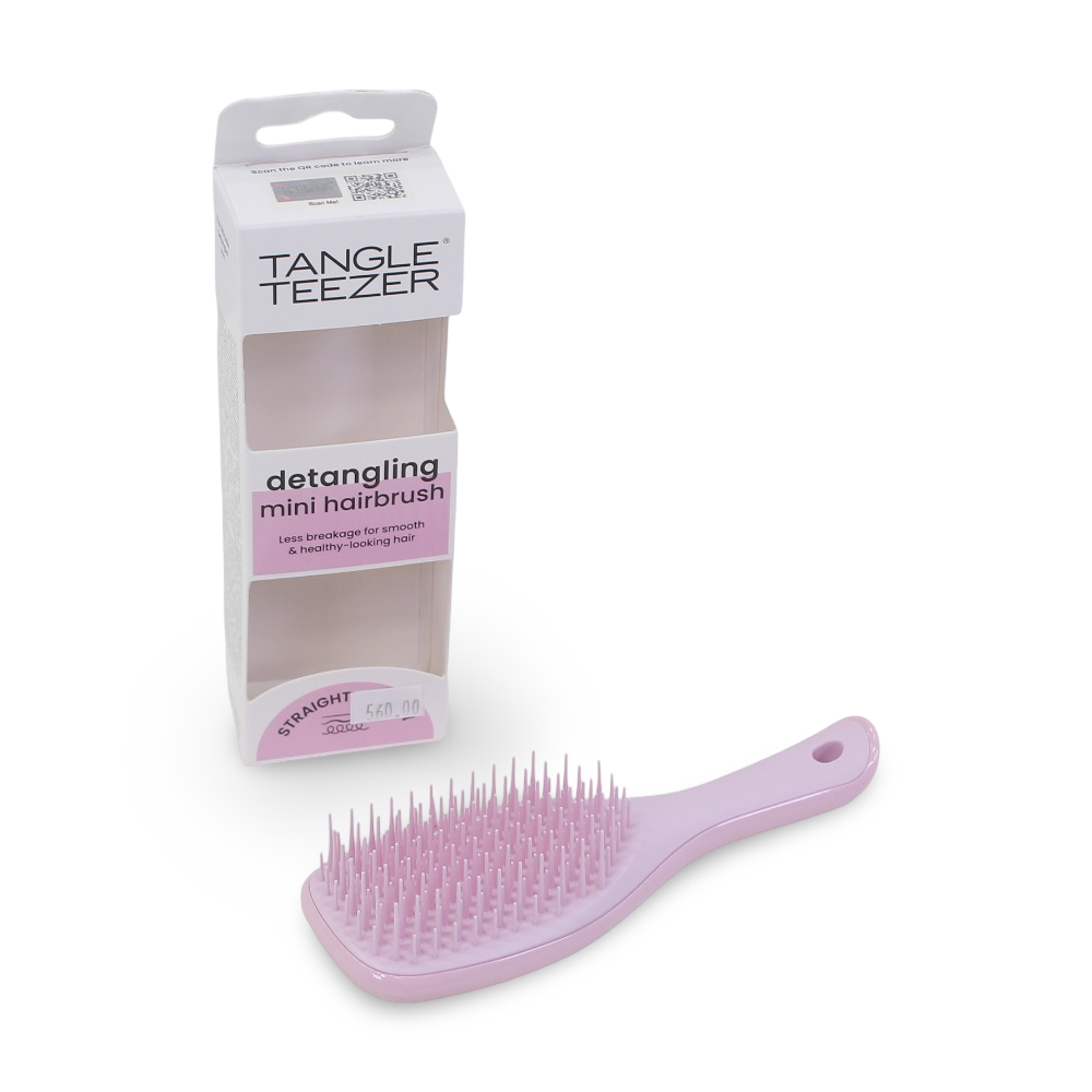 Tangle Teezer Mini Ultimate Detangler Hairbrush - Pink