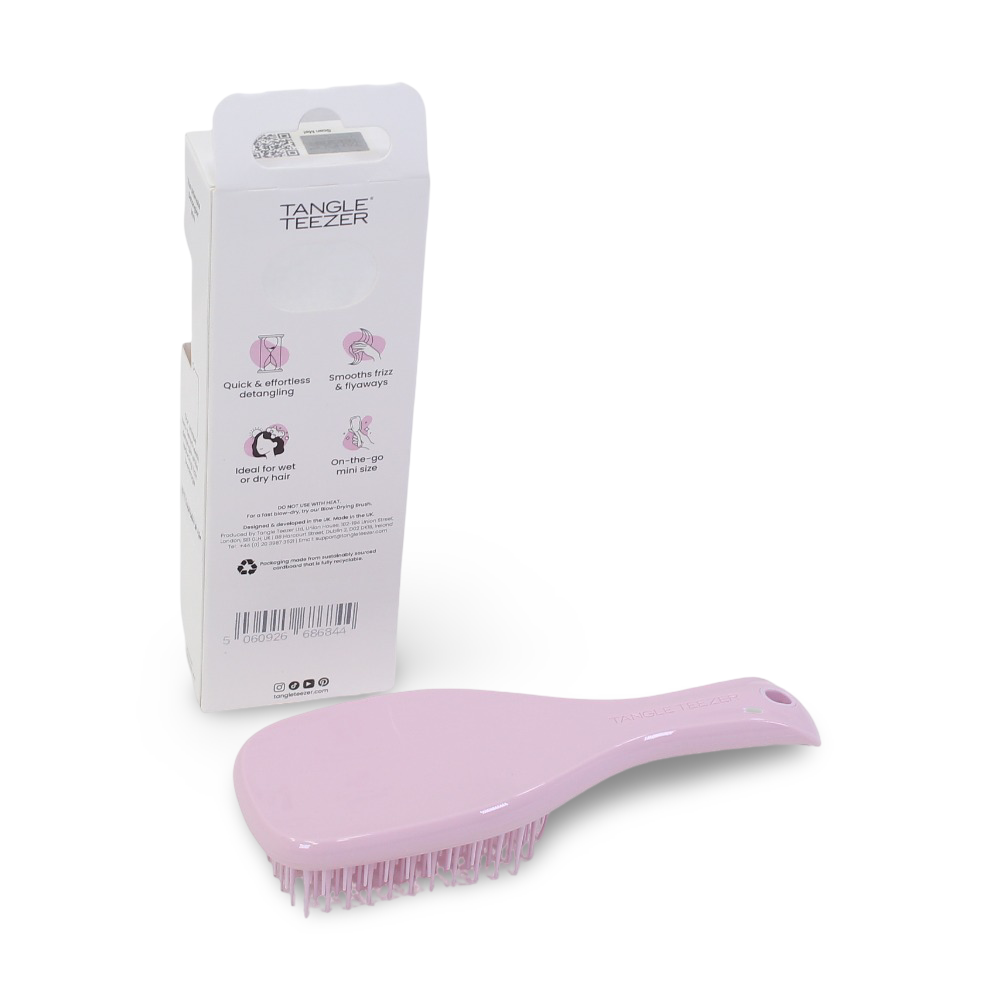 Tangle Teezer Mini Ultimate Detangler Hairbrush - Pink