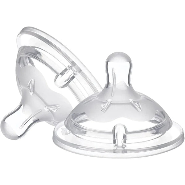 Chicco Natural Feeling Step-up Baby Bottle Teat 2 Pcs 4m+ Adjustable 2 Pc