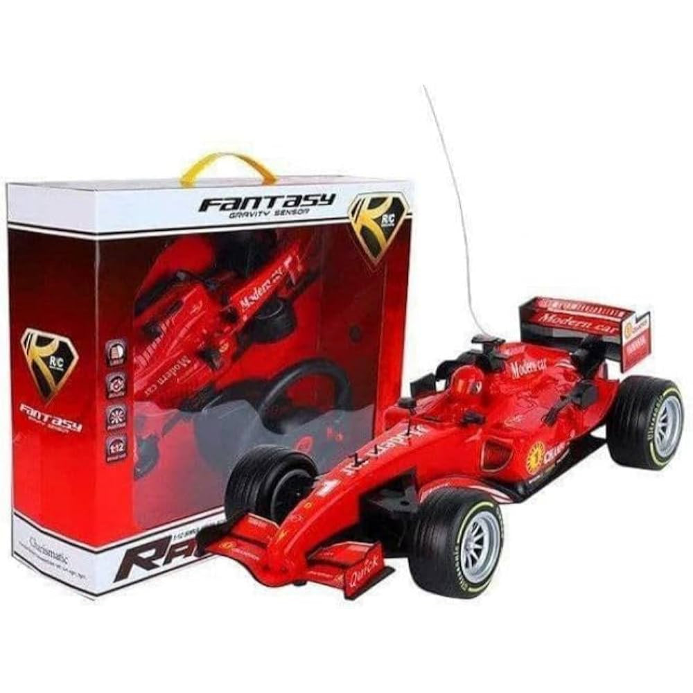 Fantasy F1 Remote-Controlled Racing Car 1:12 Scale – Red