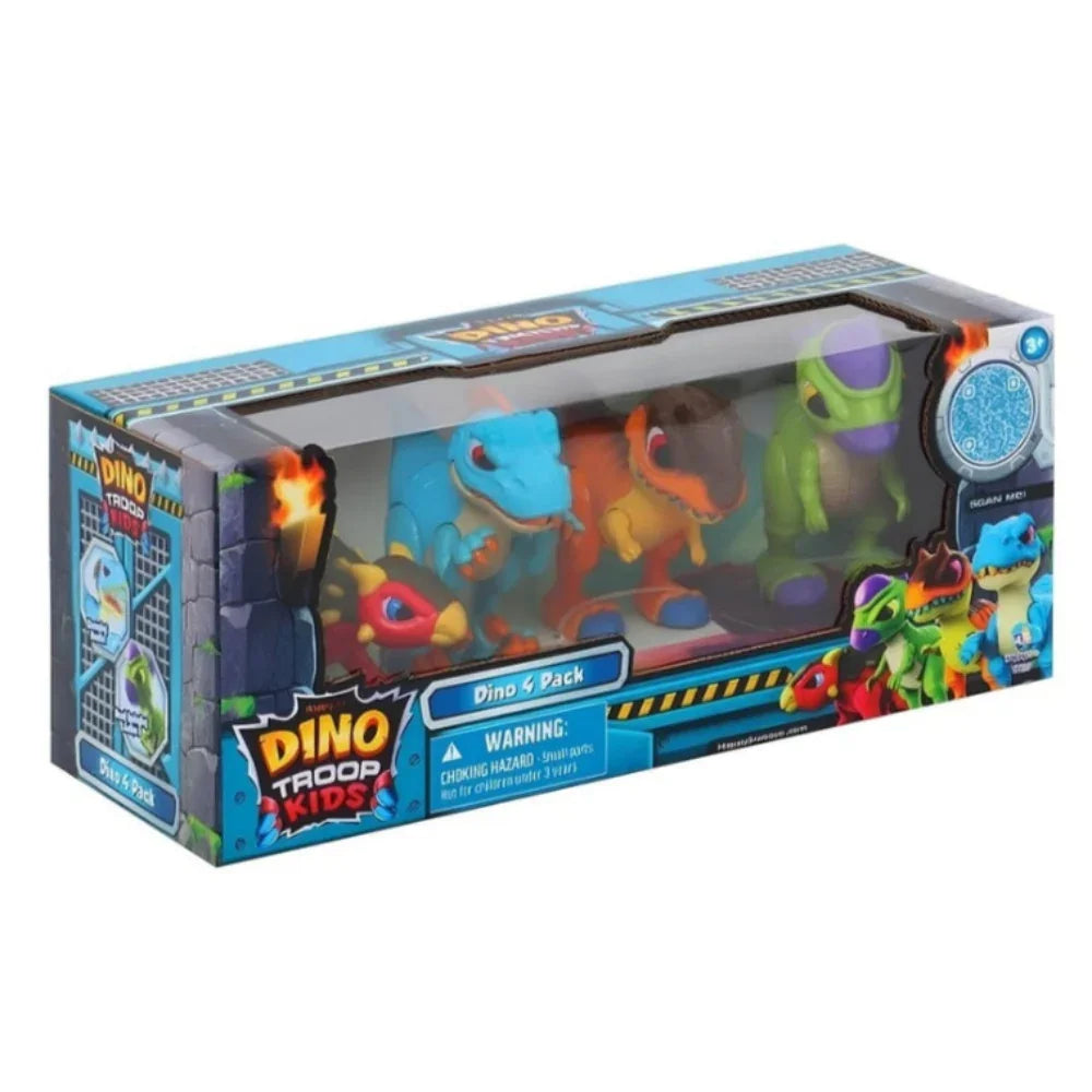 Dino Troop Kids 4 Dinosaurs - Toys