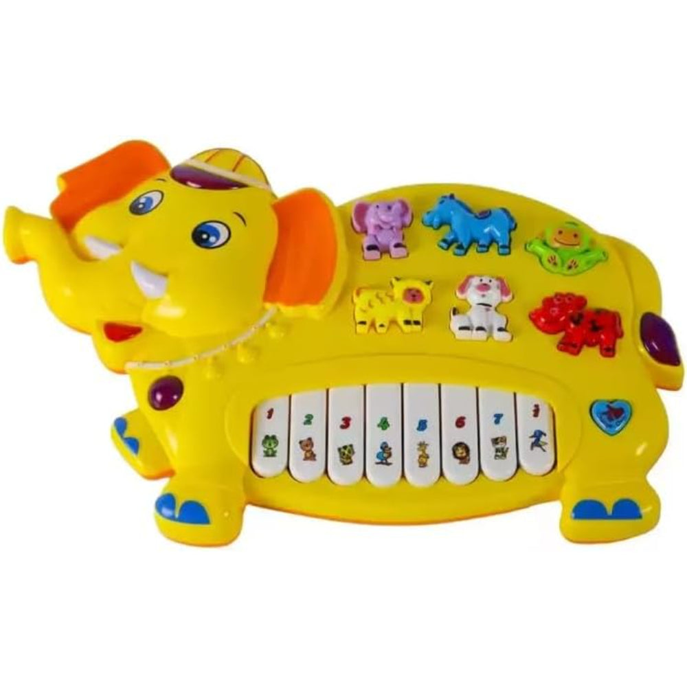 Elephant Organ Musical Toy – Yellow