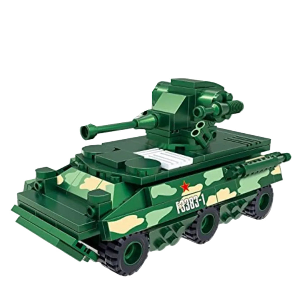 Cogo 2-in-1 Military Series Building Blocks Set – 185 Pcs - Toys