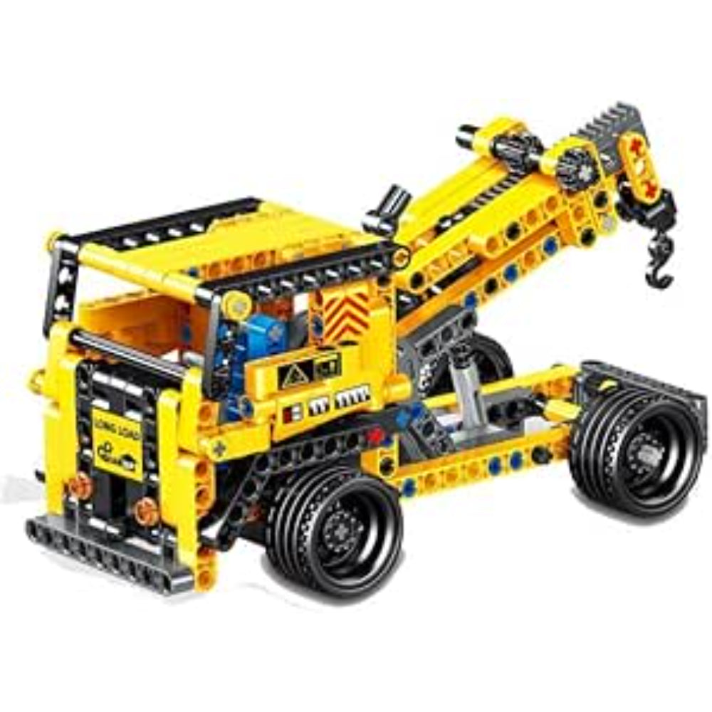 Dynamic Sensation Supercrane Building Block Toy Set – 330 Pcs