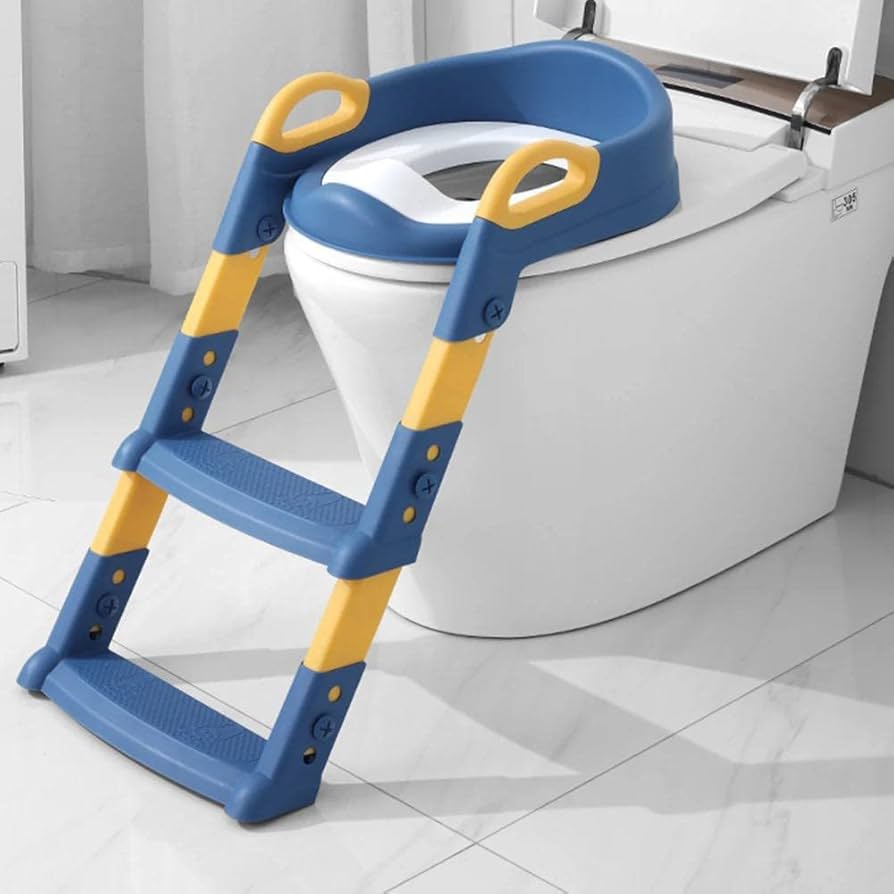 Toimoys Multifunctional Baby Toilet Seat – Blue - Baby Essentials
