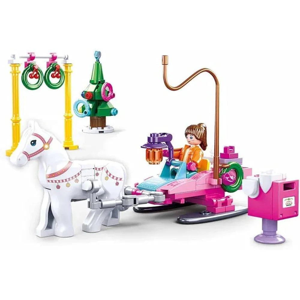 Sluban Girls Dream New Year Building Blocks Set - 149 Pcs