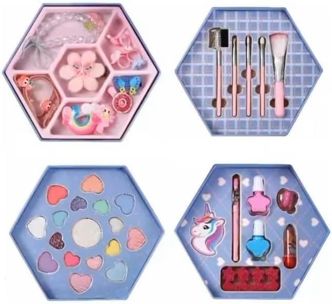 Marvellous Mermaid – 4-Layer Kids Makeup and Jewelry Set