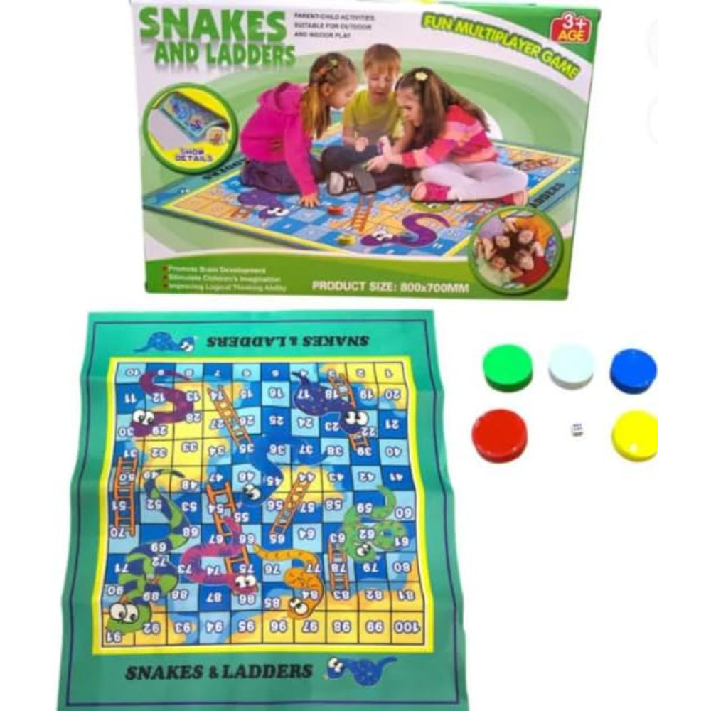 Snakes and Ladders Multiplayer Board Game 70*80cm
