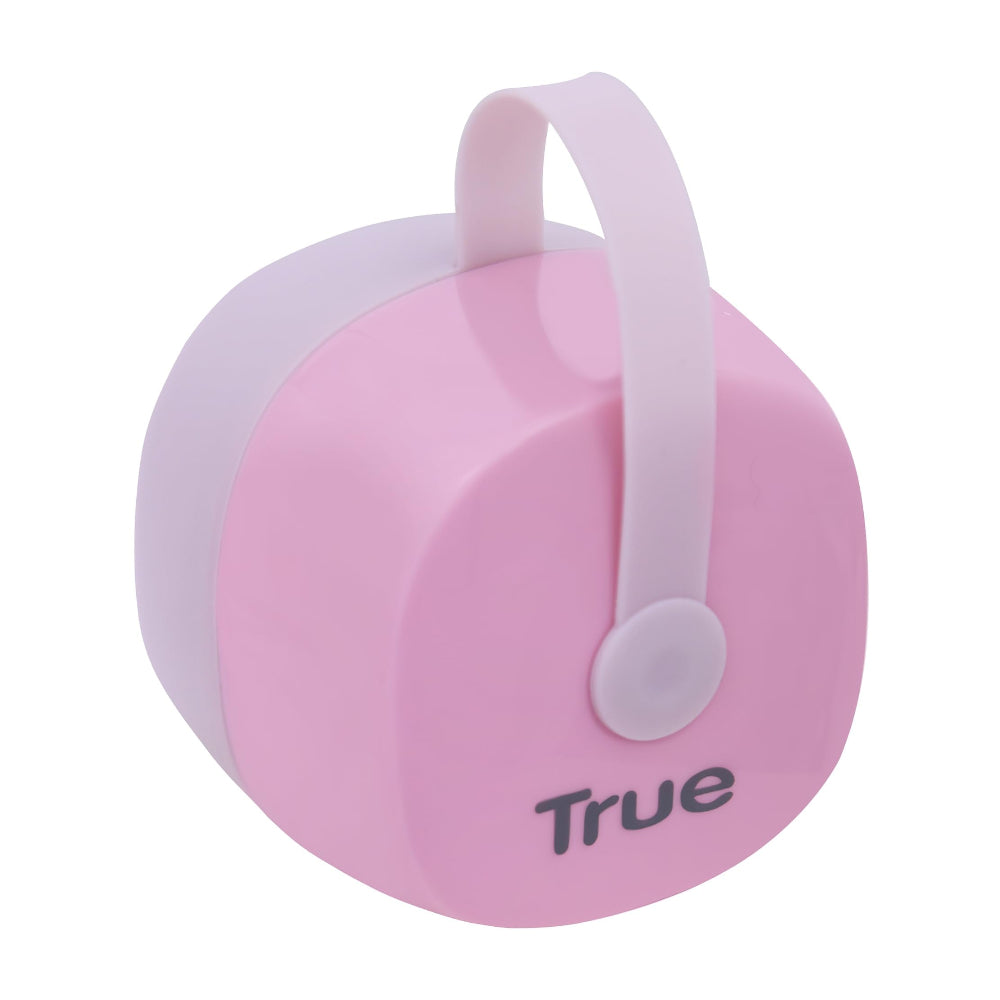 True Gold Soother Containers – Pink