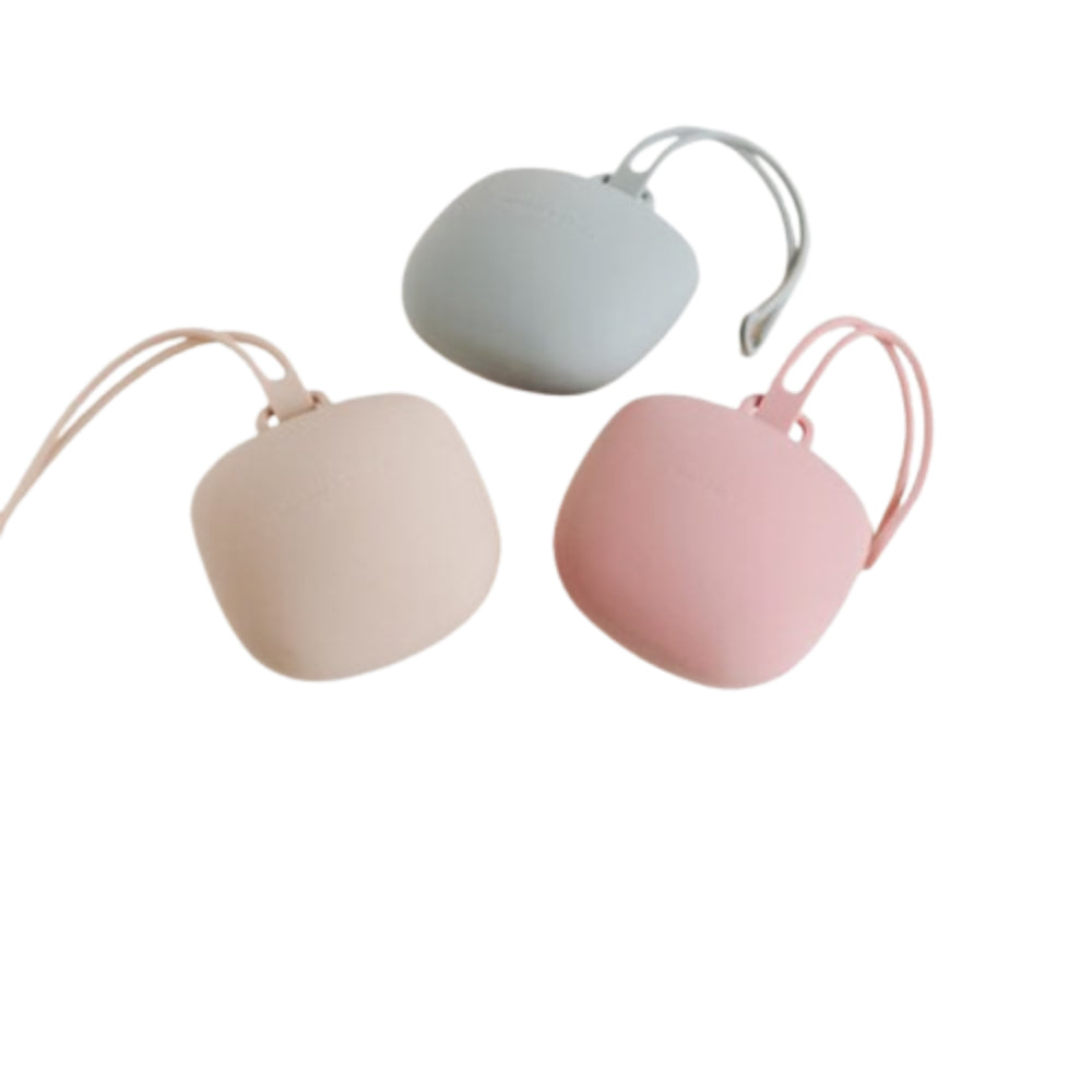 Silicone Pacifier Box with Holder – (Holds 2 Pacifiers)