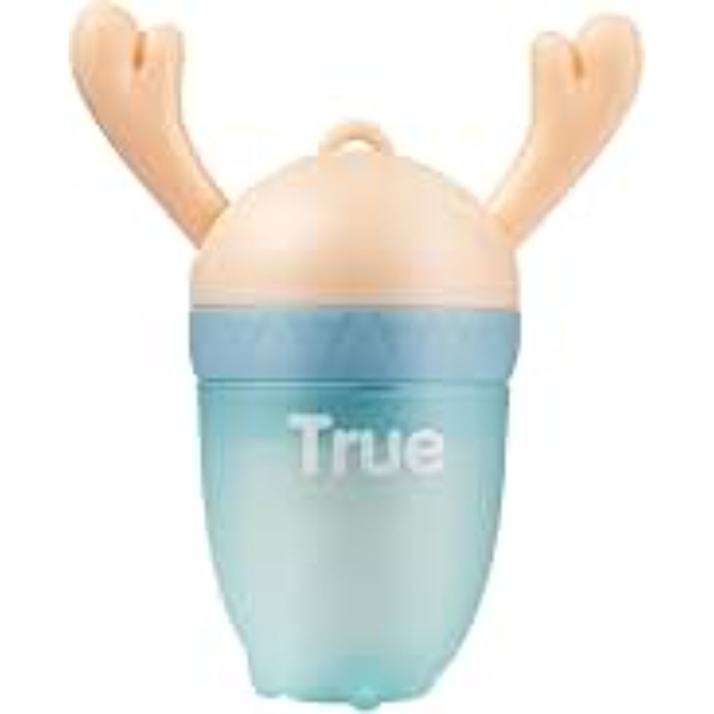 True Gold Fruit Feeder with Squeezable Handle – Pink