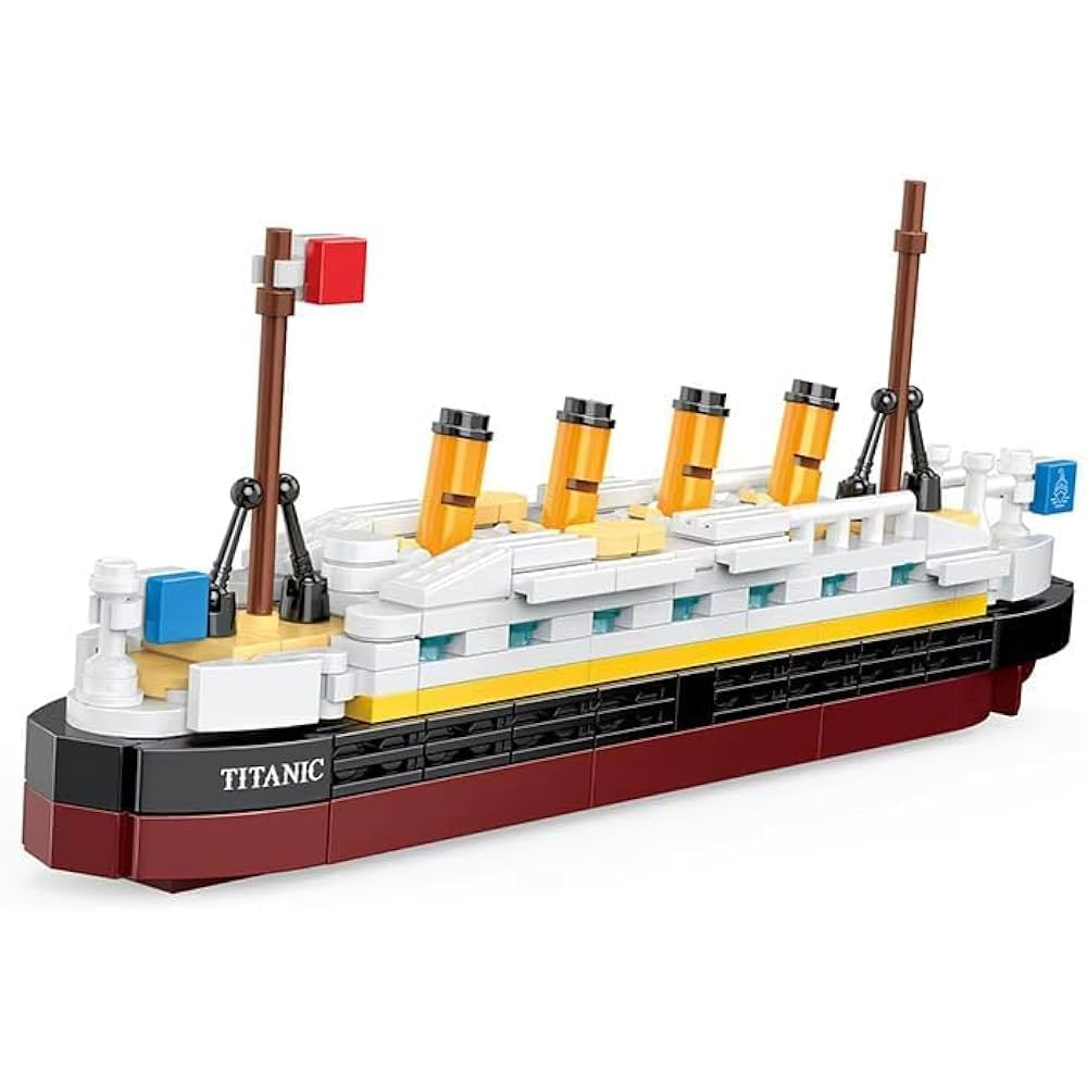 Cogo Historical Models Titanic Set – 289 Pcs - Toys